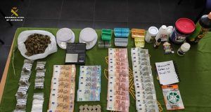 La Guardia Civil desarticula un punto de venta de drogas en la manchuela conquense