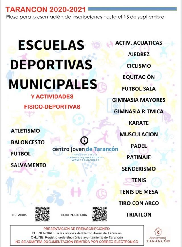 FOTO ESCUELAS DEPORTIVAS
