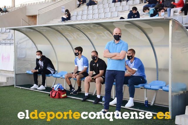 Fran García y cuerpo técnico 20/21