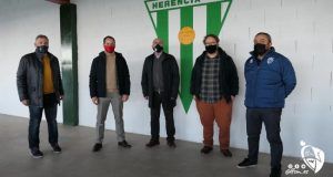 El presidente de la FFCM Pablo Burillo vio en directo la victoria del Campillo en Herencia