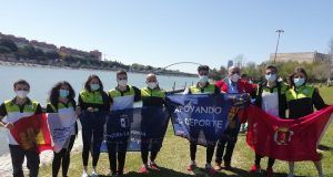 El Club Piragüismo Cuenca con Carácter realiza un buen papel en su primera participación nacional