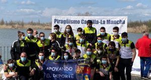 Brillante inicio de temporada para el Club Piragüismo Cuenca con Carácter en Las Herencias