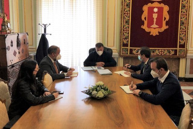 Reunión rector UCLM 20210503