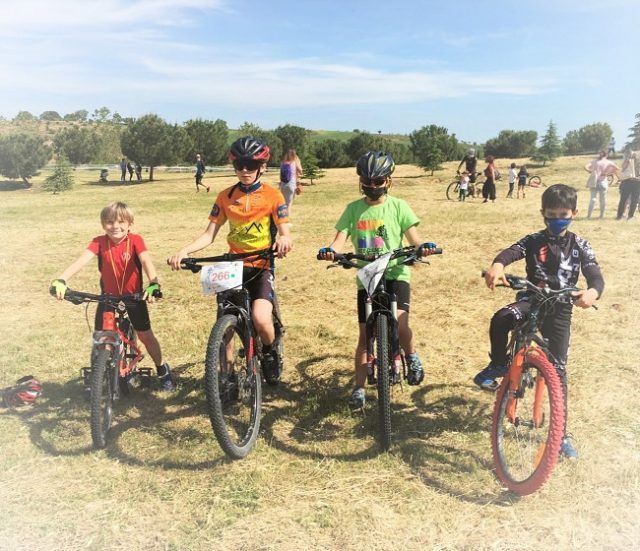 Samuel, Javier, Mónica y Guillermo