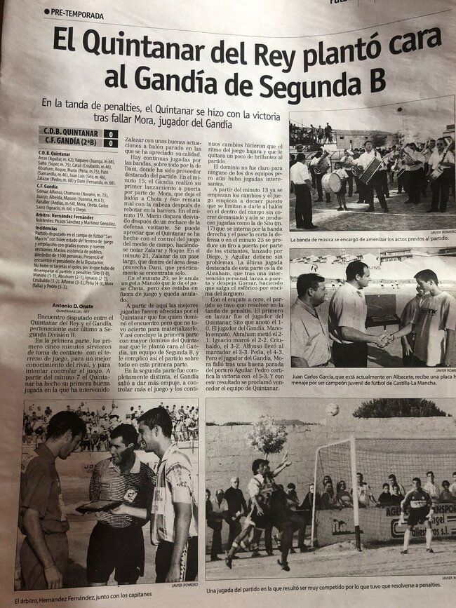 Quintanar del Rey | El Deporte Conquense