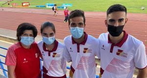 El moteño Alberto Calero hace el mejor tiempo en 100 metros lisos en el XLVI Campeonato de España de Federaciones Autonómicas
