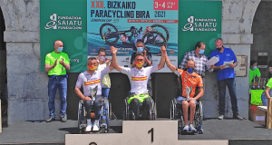 El taranconero Luis Miguel García-Marquina gana las dos pruebas en la XXII Paracycling Bira