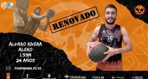 El canterano Álvaro Rivera renueva por el Basket Quintanar