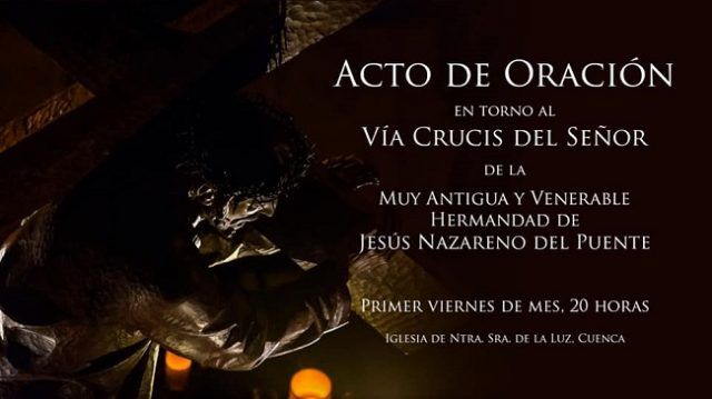 JESUS DEL PUENTE - Cartel Acto de Oracion Mensual 2021
