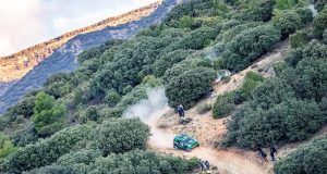 Recuenco y Peinado obtienen la segunda victoria consecutiva, en una jornada de protagonismo para los copilotos