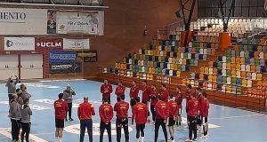 La selección española de balonmano ya está en Cuenca