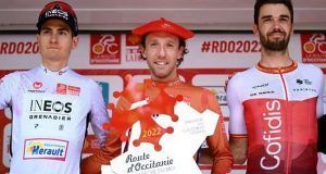 El moteño Jesús Herrada hace pódium en la Ruta de Occitania