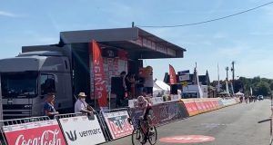 Un excelente Jesús Herrada es tercero en la segunda etapa del Tour de Wallonie