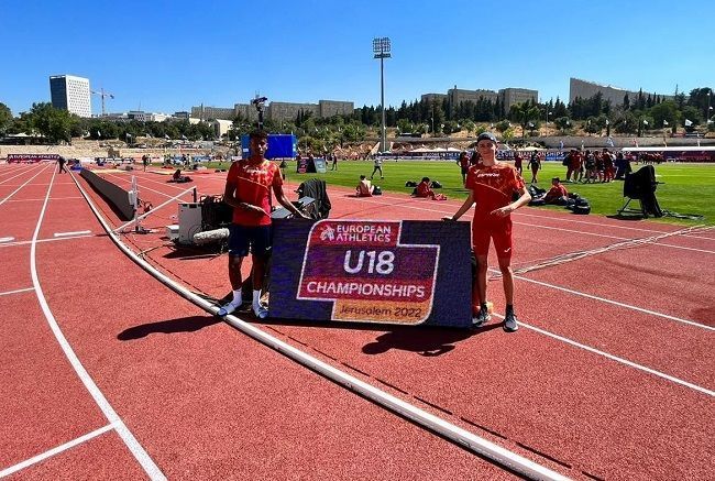 Unai Naranjo y Asabu Pines en Jerusalén | El Deporte Conquense