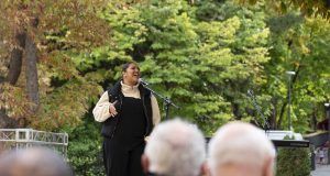 Mimona Bustamante, ganadora del primer Talent show organizado por el Festival Otoño en Cuenca