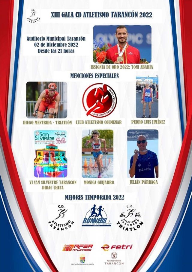 CARTEL GALA ATLETISMO