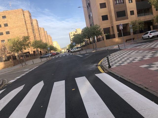 Repintado en Villa Román