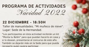 La Asociación Cultural del Descendimiento arranca esta semana sus actividades de Navidad