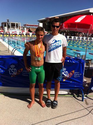 Saúl González, CAMPEÓN DE ESPAÑA 100 BRAZA Y SUBCAMPEÓN 200 BRAZA