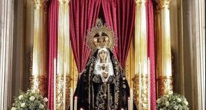 La V. H. de la Soledad (vulgo del Puente) presenta este sábado en la Virgen de la Luz el Himno a su Titular