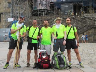 MANUEL RUIZ-GÓMEZ DE FEZ. 2015. CAMINO SANTIAGO LOS HOMBRES DE PACO | El Deporte Conquense