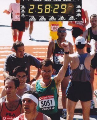MANUEL RUIZ-GÓMEZ DE FEZ. MARATÓN 2003 MADRID (LA MEJOR DE SU VIDA) | El Deporte Conquense