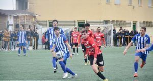 El San José Obrero toma oxígeno con una inapelable victoria ante el Hogar Alcarreño (2-0)