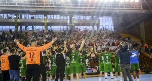 La afición del REBI Cuenca conquistó León