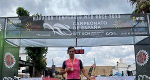 Nacho Caniego obtiene una meritoria medalla de bronce en el XI Maratón Templario MTB disputado en Jerez de los Caballeros