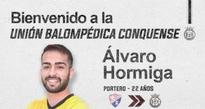 Álvaro Hormiga completa la portería del Conquense
