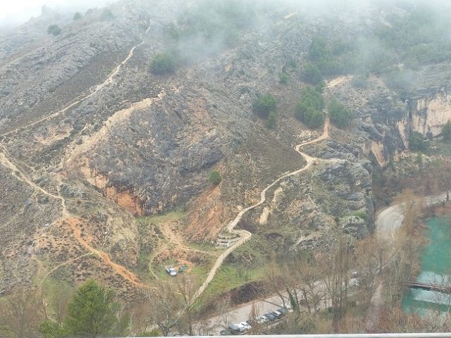 Inicio obras sendero San Julián 20240103