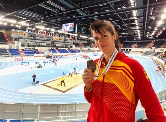 Aída Lopez medalla de bronce Cto Europa