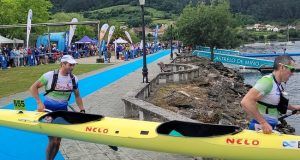 Alberto Lumbreras se lleva el bronce en el K2 35-44 en el Campeonato de España de Maratón Máster