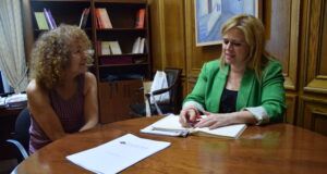 La Diputación conoce el proyecto del Centro de Arte Contemporáneo de Landete para estudiar fórmulas de colaboración