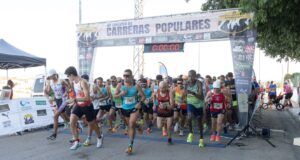Mª Jesús Algarra y Yisheng Zhou se alzan con el triunfo en la Carrera Popular Villa de Campillo