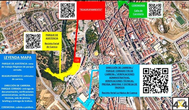 8_Mapa-Rallye-TT-Cuenca-2024 | El Deporte Conquense