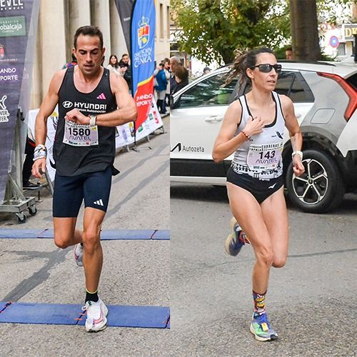 Marcos Hortelano y Almudena de la Ossa