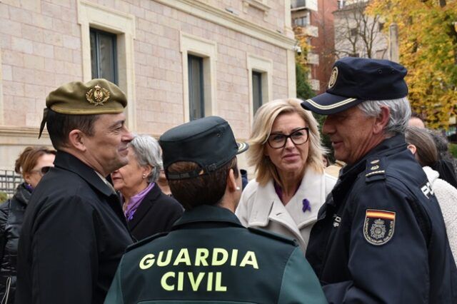 marian López_ concentración 25N