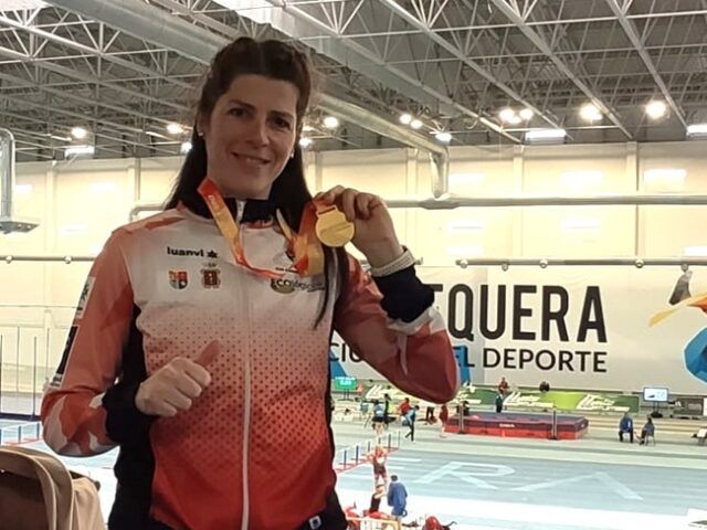 Aida López, doble oro en Pentatlón y Altura