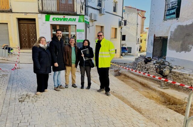 Visita obras ribereños Villalba