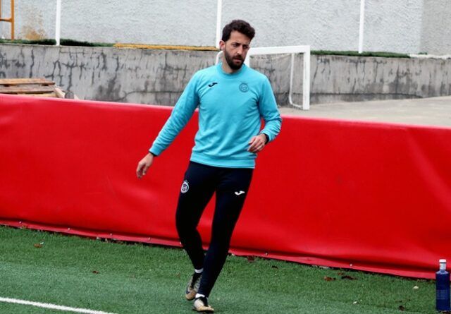 2025-04-1 Jesús Rubia entrenando Foto Alfonso Fernández