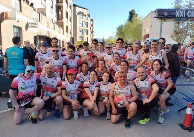 Participantes del Rujamar Atletismo Cuenca en Tarancón