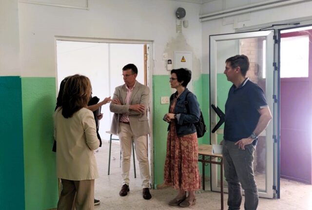 Inicio obras escuela infantil La Parrilla
