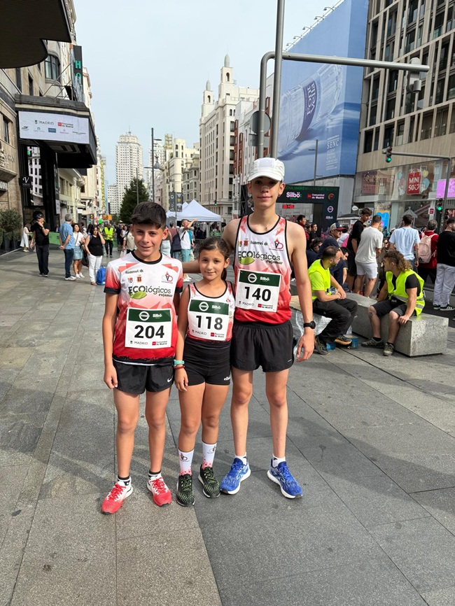 Jorge Elías y Sofía en el Gran premio de Marcha Madrid | El Deporte Conquense