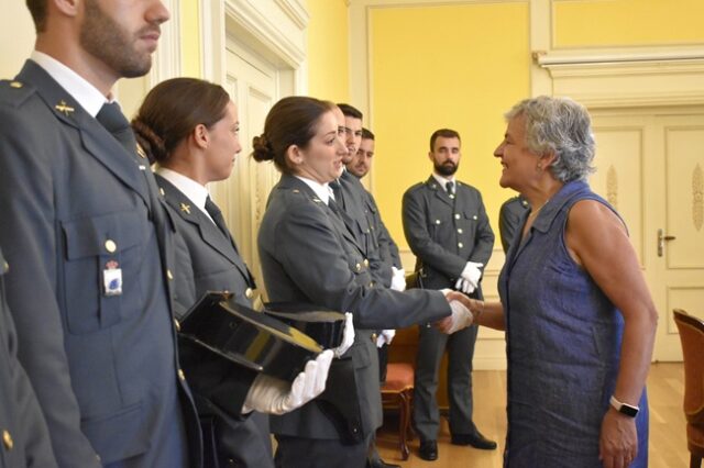 2025-07-09- Subdelegada saluda a guardias civiles en prácticas