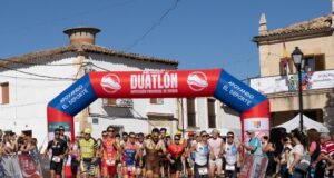 Encarni Arteseros y Juan Diego Haro brillan en el IV Duatlón Cross de Almodóvar del Pinar