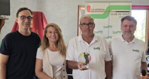 Miguel Soria, ganador del XXXV Torneo de Ferias de Golf Ayuntamiento de Cuenca
