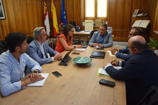 Reunión en la Diputación de Cuenca