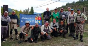 Los conquenses Francisco Javier Díaz y Miguel Ángel Rubio, campeón y subcampeón regional de Salmónidos Mosca en categoría máster