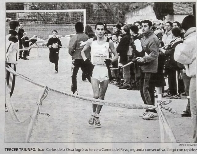 2000 Llegada a meta de la Ossa
